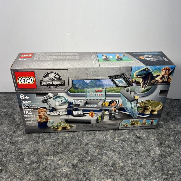 LEGO Jurassic World: Dr. Wu's Lab: Baby Dinosaurs Breakout (75939) - NISB - Picture 1 of 6